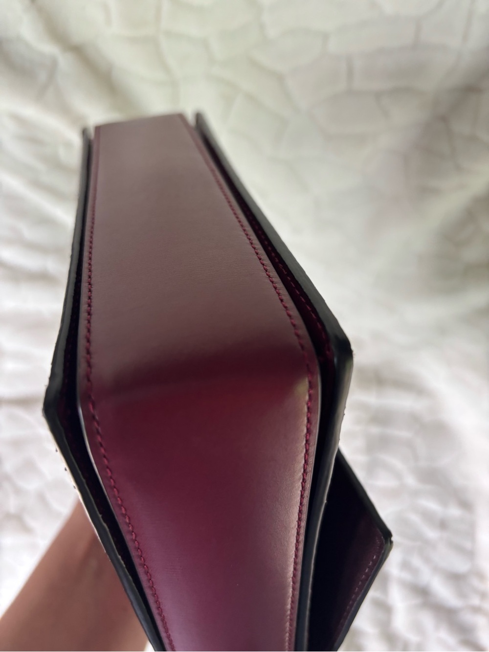 Coach Hutton Shoulder Bag With Snakeskin Detail - Picture 14 of 16